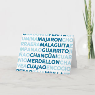 Malaguita Dankeskarte