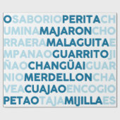 Malaguita Geschenkpapier (Flach)