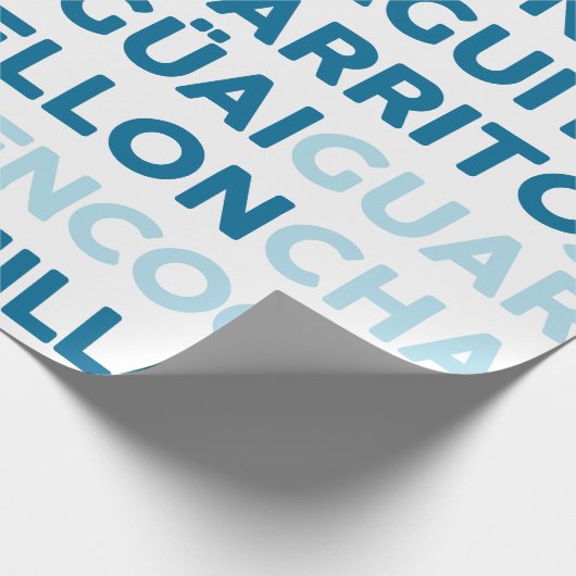 Malaguita Geschenkpapier (Ecke)