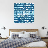 Malaguita Leinwanddruck (Insitu (Schlafzimmer))