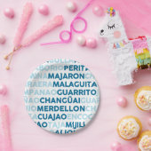 Malaguita Pappteller (Party)