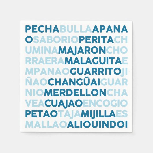 Malaguita Serviette (Vorderseite)