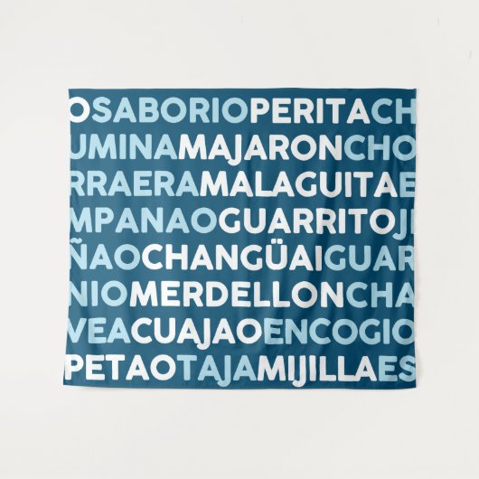 Malaguita Wandteppich (Vorderseite (Horizontal))