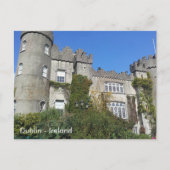 Malahide Castle, Dublin, Irland Postkarte (Vorderseite)