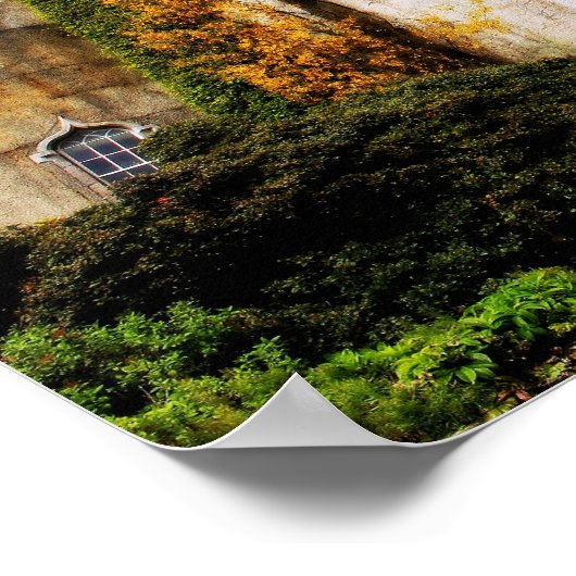 Malahide Castle Poster (Ecke)