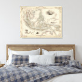 Malaiische Archipel oder Ost-Indische Inseln Leinwanddruck (Insitu (Schlafzimmer))