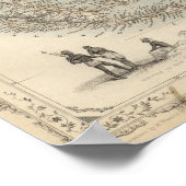 Malaiische Archipel oder Ost-Indische Inseln Poster (Ecke)