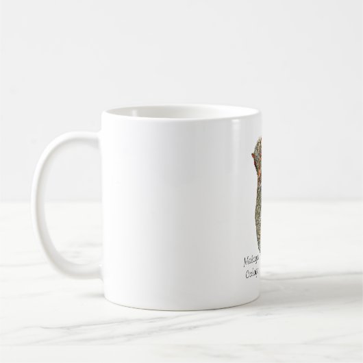 Malaiische Colugo-Tasse Kaffeetasse (Links)