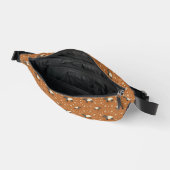 Malaiische oder asiatische Tapire gemustert Bauchtasche (Offen)
