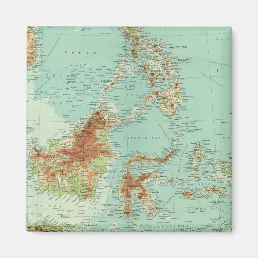 Malaiisches Archipel 2 Magnet (Vorne)