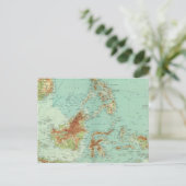 Malaiisches Archipel 2 Postkarte (Stehend Vorderseite)