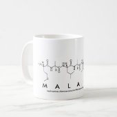 Malaika Peptidname Tasse (Vorderseite Links)