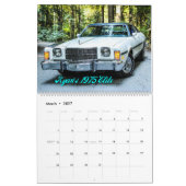 Malaise Car Club Oregon 12 Monat 2024 Kalender (Mär 2027)