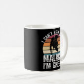 Malaka I bin griechisch stolz auf griechische Span Kaffeetasse (VorderseiteRechts)