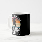 Malaka I bin griechisch stolz auf griechische Span Kaffeetasse (Vorderseite Links)