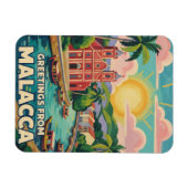 Malakka  Malaysia Magnet (Horizontal)
