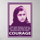 Malala - Märchenbild (Lila Serie) Poster (Vorne)