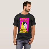 Malala Yousafzai Pop Folk Art friends T-Shirt (Vorne ganz)