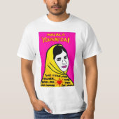Malala Yousafzai T-Shirt (Vorderseite)