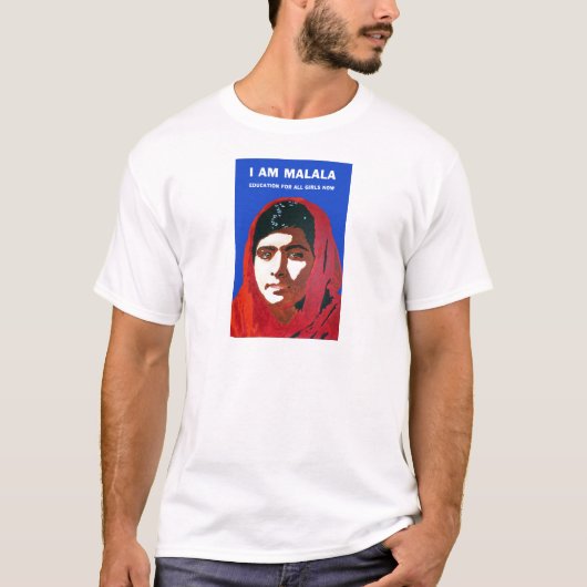MALALA YOUSAFZAI T-Shirt (Vorderseite)