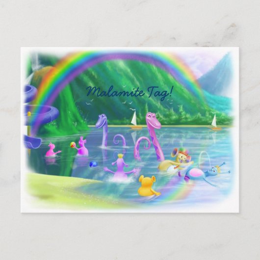 Malamite Tag! Postkarte (Vorderseite)