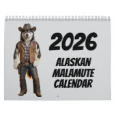 Malamute Calendar Kalender (Titelbild)