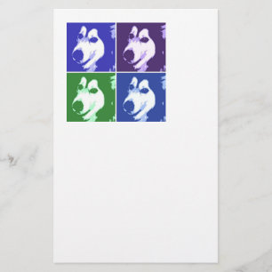Malamute Dog Briefpapier