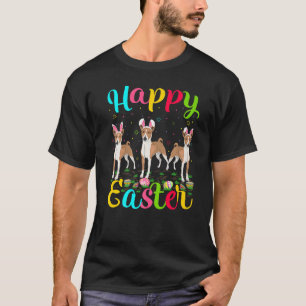 Malamute Dog Osterei Bunny Malamute Happy East T-Shirt