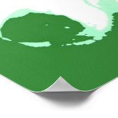 Malamute Dog Poster (Ecke)