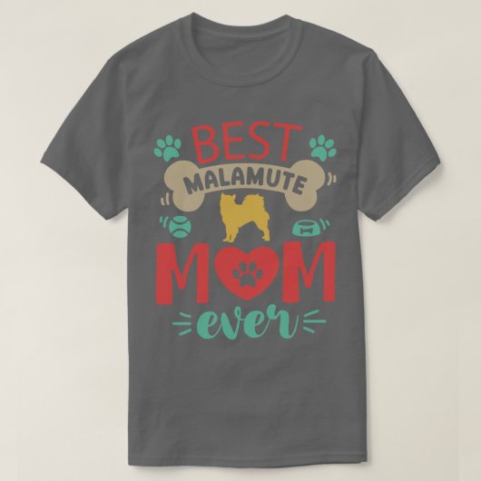 Malamute Dog T-Shirt (Design vorne)
