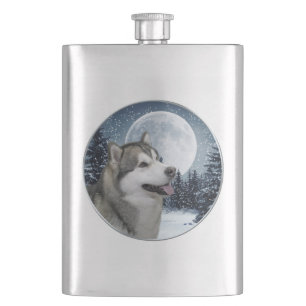Malamute-Flasche Flachmann
