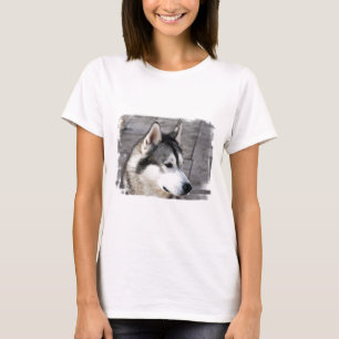 Malamute-Foto-Damen-angepasster T - Shirt