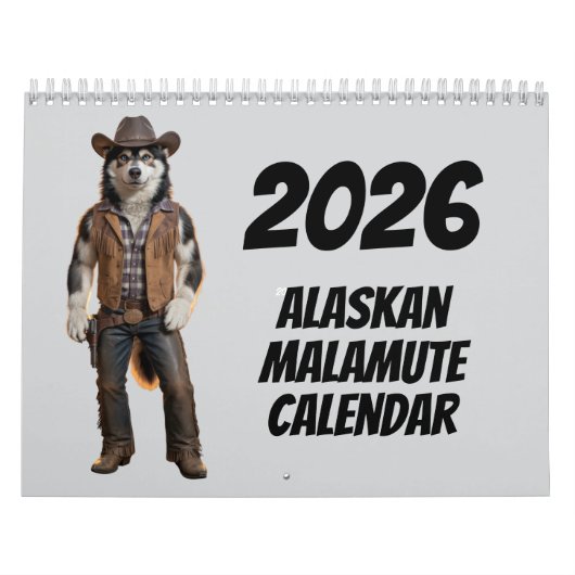 Malamute-Kalender Kalender (Titelbild)