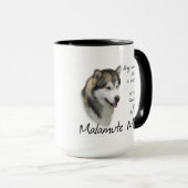 Malamute-Mama-Tasse Tasse (VorderseiteRechts)