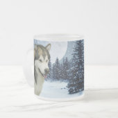 Malamute Mattglastasse (Vorderseite Links)