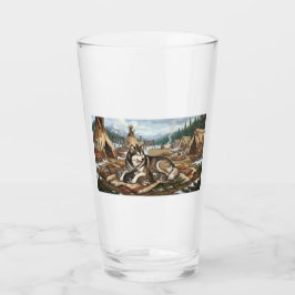 Malamute-Mutter Version 1  Glas