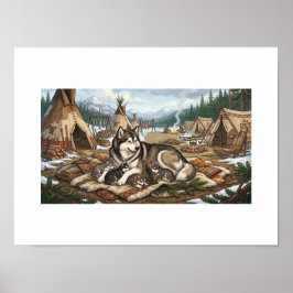 Malamute-Mutter Version 1   Poster