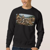 Malamute-Mutter Version 1 Sweatshirt (Vorderseite)
