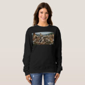 Malamute-Mutter Version 1  Sweatshirt (Vorne ganz)
