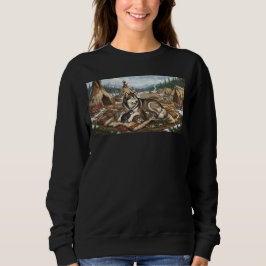 Malamute-Mutter Version 1  Sweatshirt