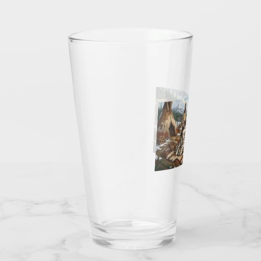 Malamute-Mutter Version 2 Glas (Rechts)