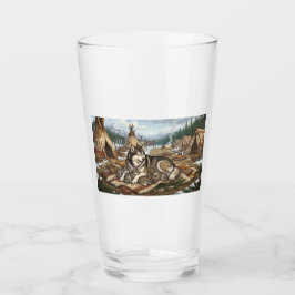 Malamute-Mutter Version 2 Glas