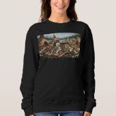 Malamute-Mutter Version 2 Sweatshirt (Vorderseite)