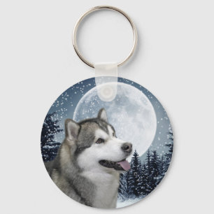 Malamute Schlüsselanhänger