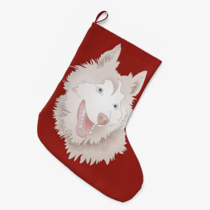 Malamute-Strumpf Großer Weihnachtsstrumpf