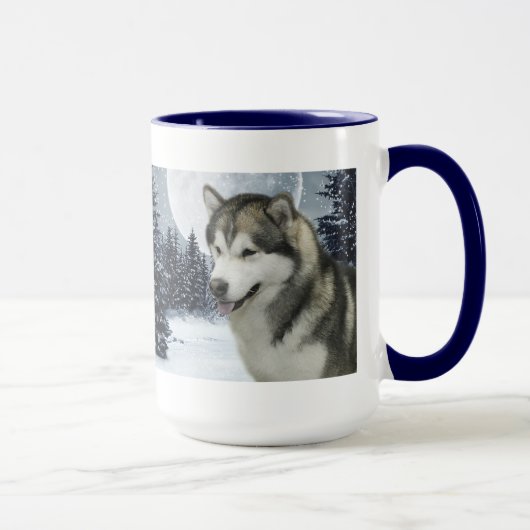 Malamute Tasse (Rechts)