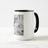 Malamute-Tasse Tasse (VorderseiteRechts)
