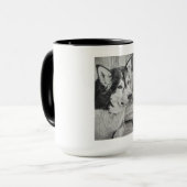 Malamute-Tasse Tasse (Vorderseite Links)