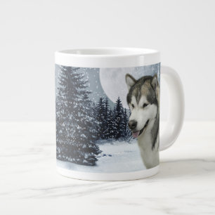 Malamute-Tunnel-bohrwagenTasse Jumbo-Tasse