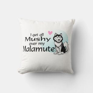 Malamute-Wurfkissen Kissen